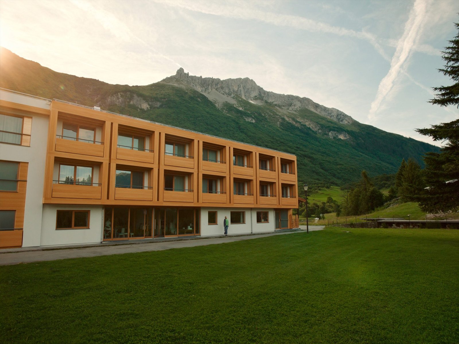 Résidence contemporaine en bois dans la vallée, à Bonneville